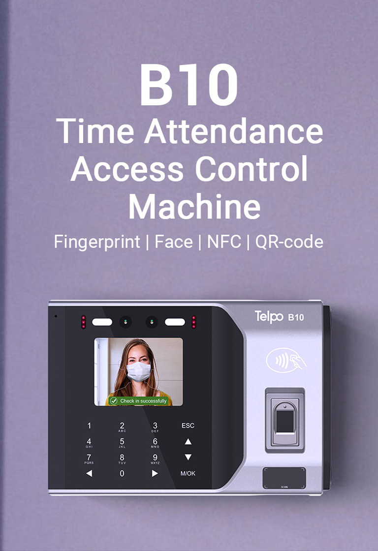 Telpo B10 Time Attendance Access control Machine