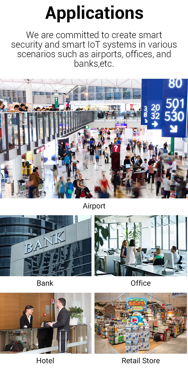 Airport face recognition machine