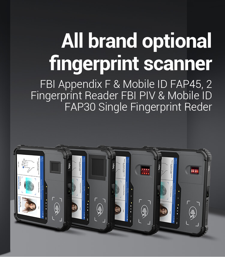 FBI Appendix F & Mobile ID FAP45, 2 Fingerprint Reader biometric device