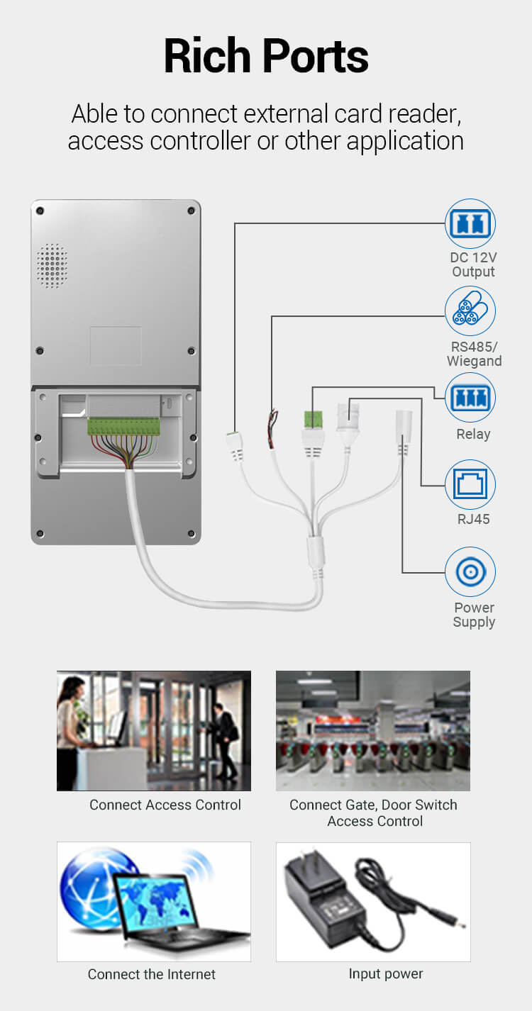 LFR Camera face recognition terminal TPS980