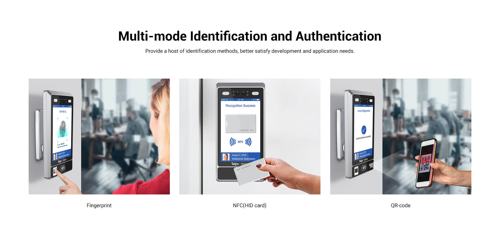 Automatic Time Attendance and Access Control Face recognition machine